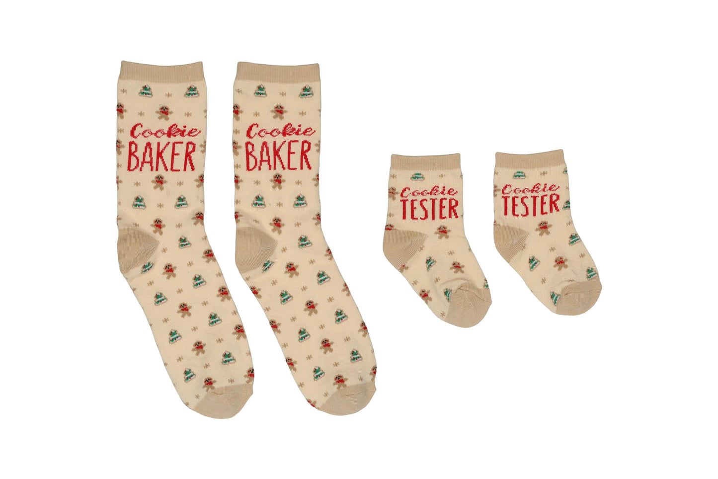 Cookie Baker & Tester Matching Socks